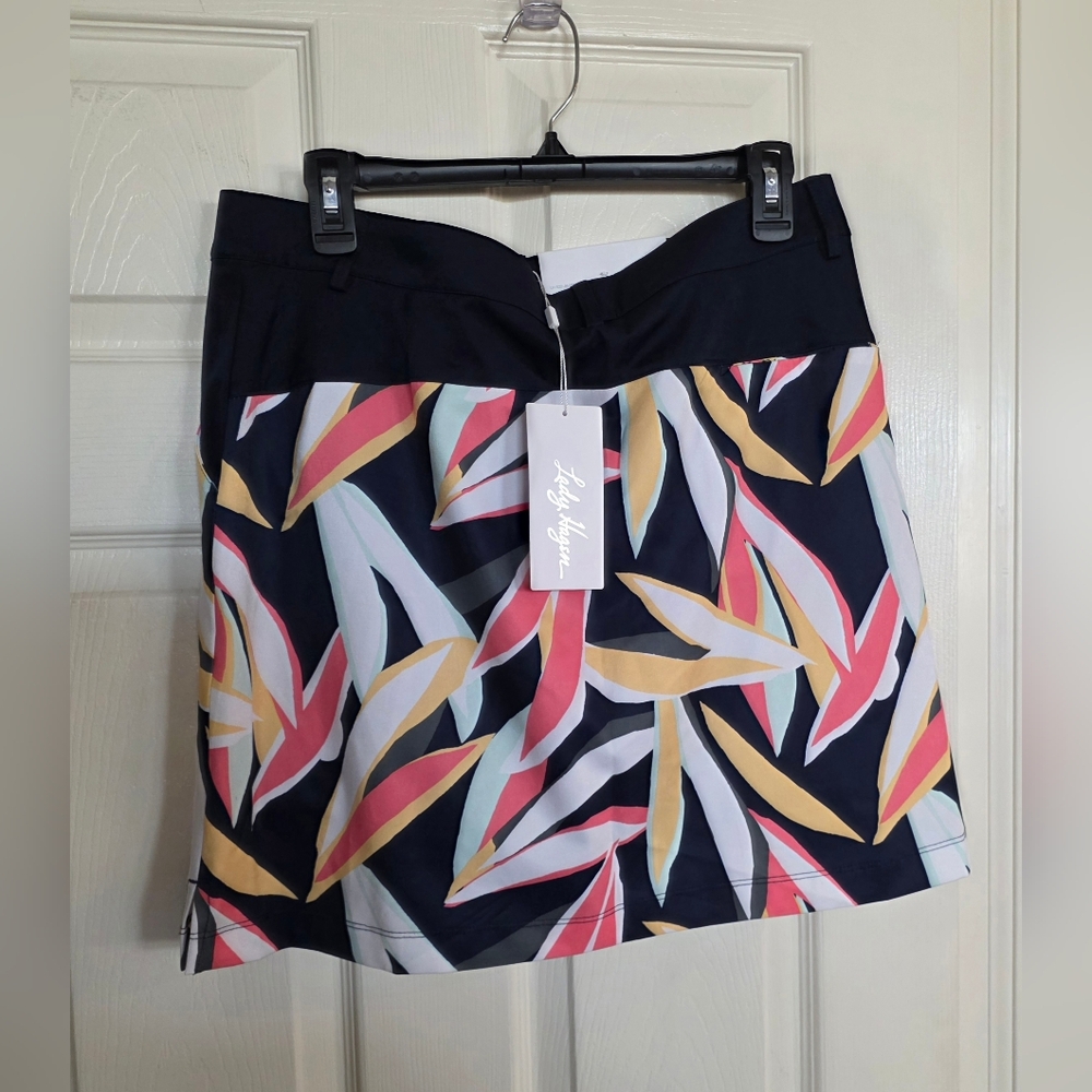 NWT Lady Hagen Tropical Golf Skort 10
